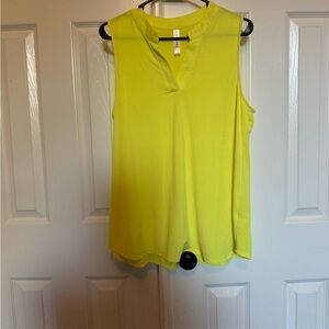 Scarlett Lemon Yellow Tank Top